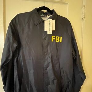 FBI Jacket with Yellow/Reflective Decoration, Secret Service